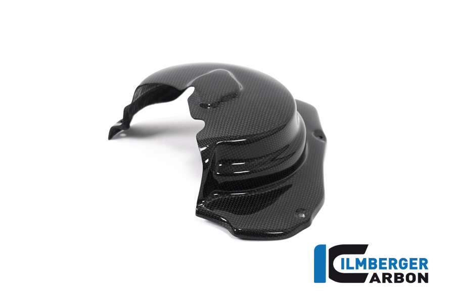 Ilmberger Carbon Motordeckelabdeckung links, glänzend Ducati Monster 1200, 1200S 2017-