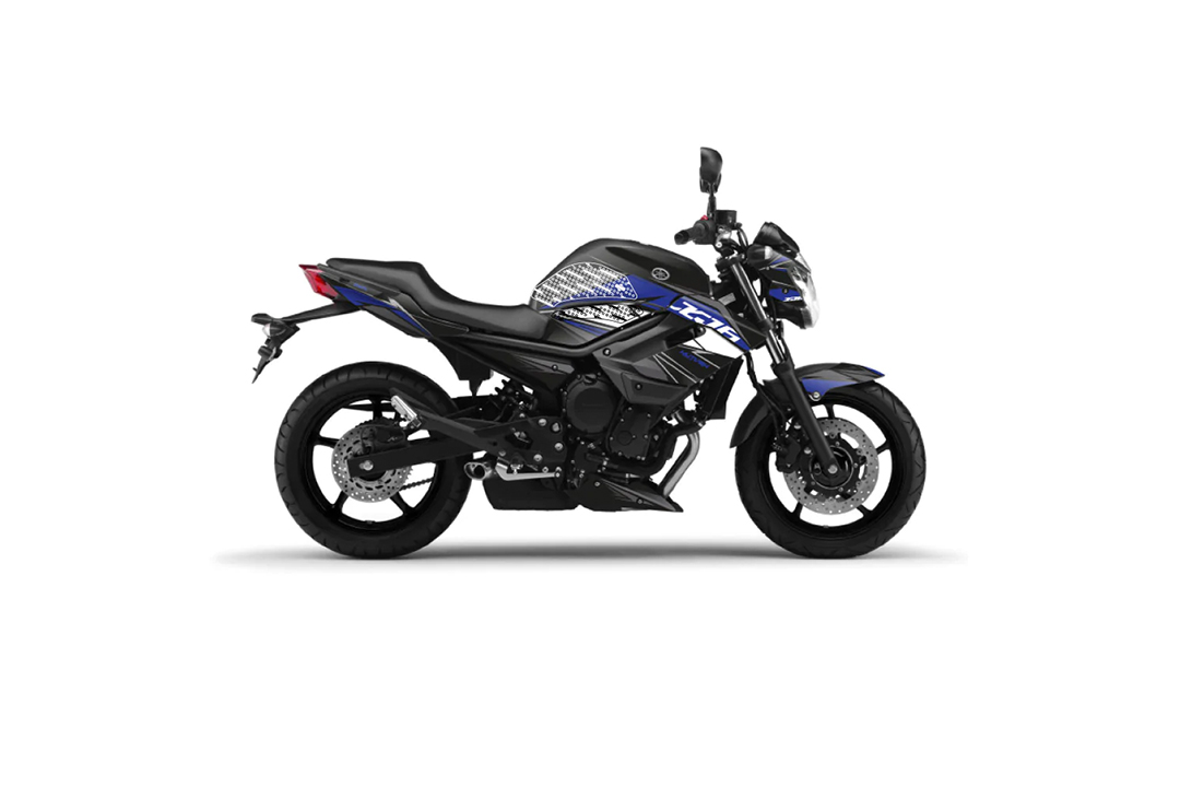Stompgrip hybrid, Volcano, für Yamaha XJ6 und FZ6