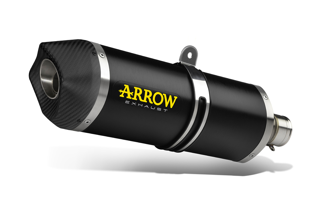 ARROW Auspuff RACE-TECH DARK Aluminium für CF Moto 800 MT Sport / Touring 2022-