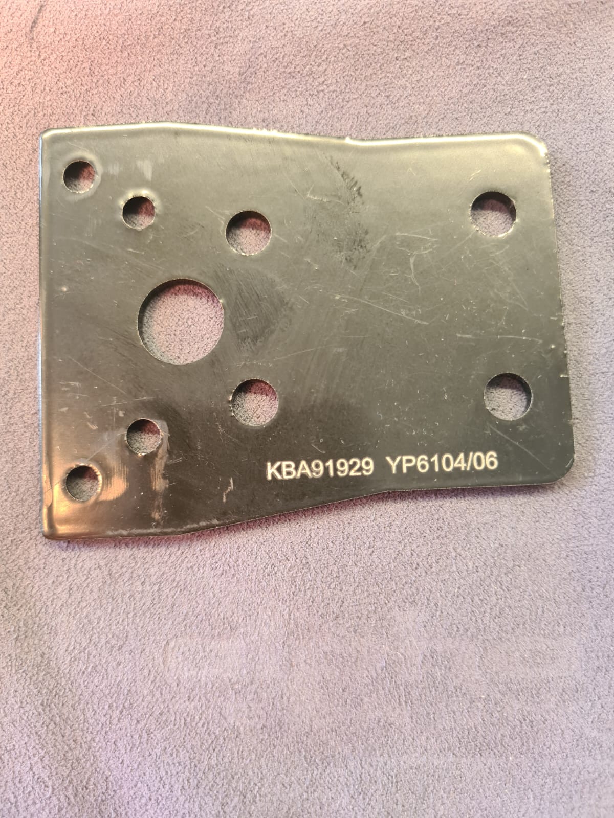 Barracuda Kennzeichenhalter für Yamaha FZ6 / FZ6 S2