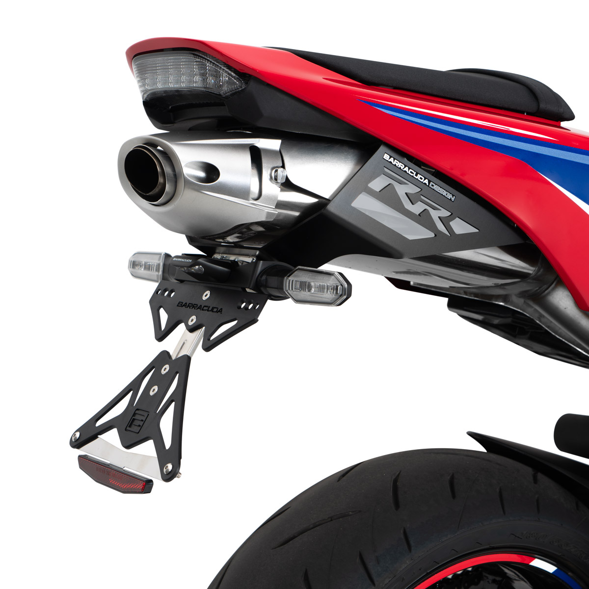 Barracuda Kennzeichenhalter für Honda CBR600RR 2024- zur Verwendung mit originalen Blinkern
