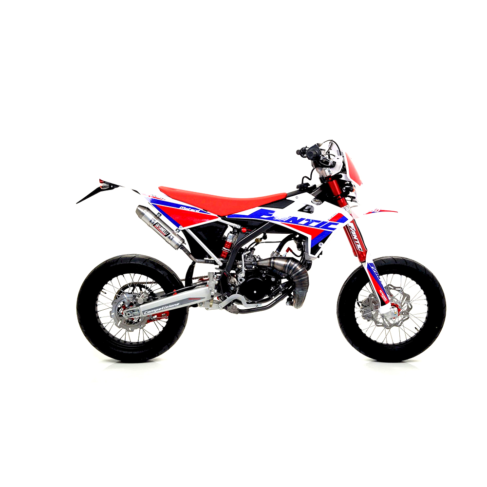 GIANNELLI Endschalldämpfer ENDURO 2STROKE für Fantic 50ER / 50MR Competizione 2017