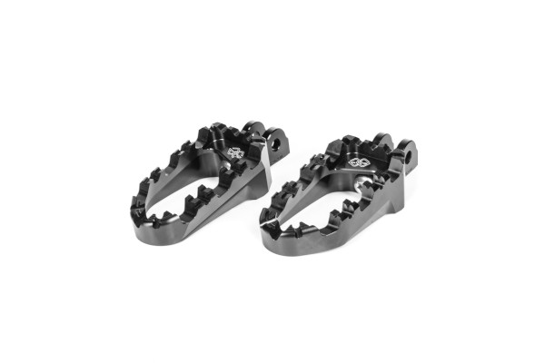Gilles Pro-X Enduro Fußrasten  schwarz für BMW R1200GS / Adventure, G650 GS / Sertao 