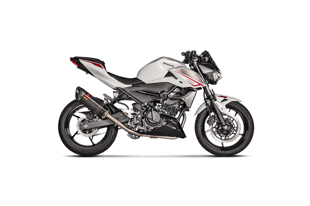 Akrapovic Krümmer Endelstahl für Kawasaki Ninja 400 Modelljahr 2019-2025 / Z400 Modelljahr 2019-2025, Ninja 500, Z500, 2024-2025