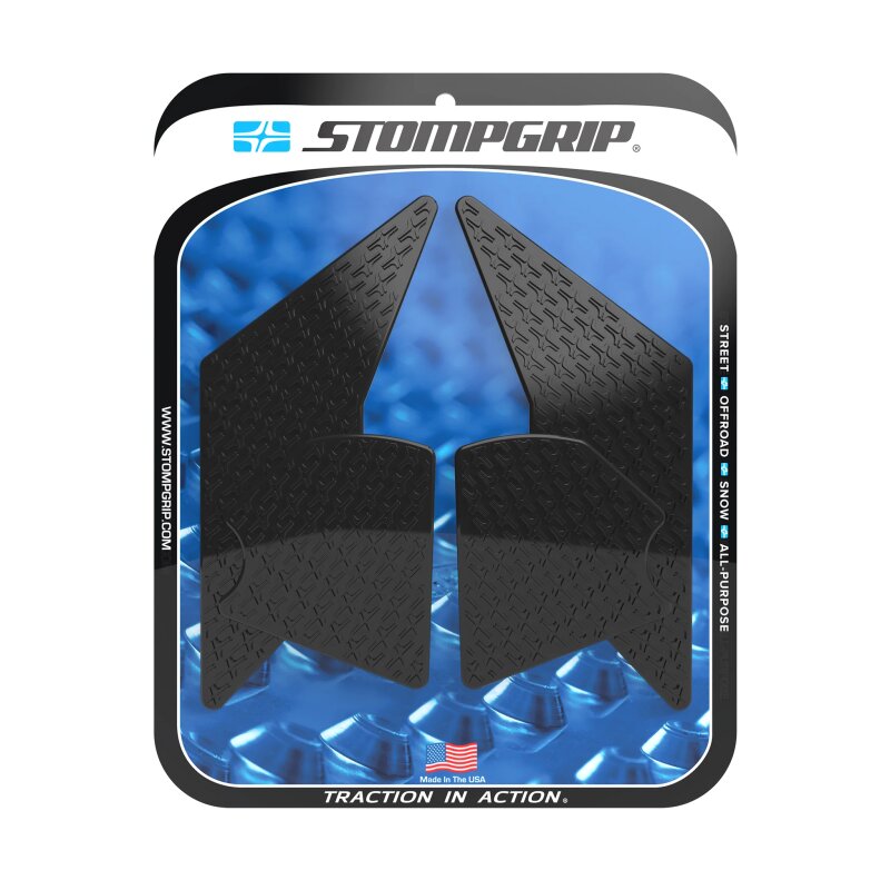Stompgrip Tank Pad schwarz, Icon, Streetbike Tank Kit Yamaha, Tenere 700, 2021-2025