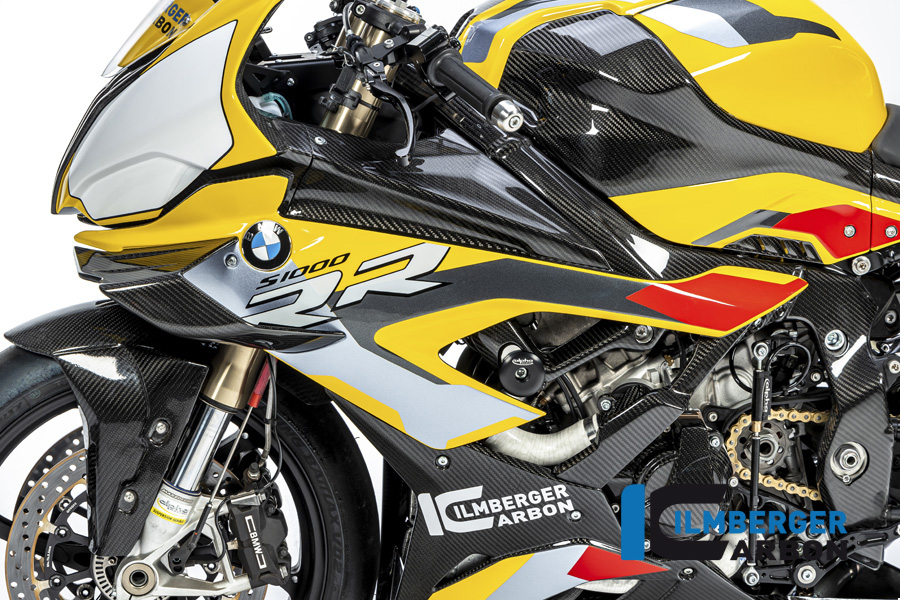 Ilmberger Carbon Verkleidungsseitenteil links Racing, glänzend, BMW M1000RR 2021-