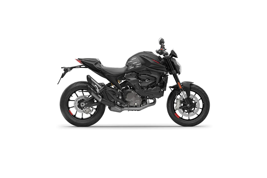 Stompgrip Tank Pad schwarz, Icon, Streetbike Tank Kit für Monster 937 (plus, SP), 2021-2025, Monster 1200 (S), 2021-2024