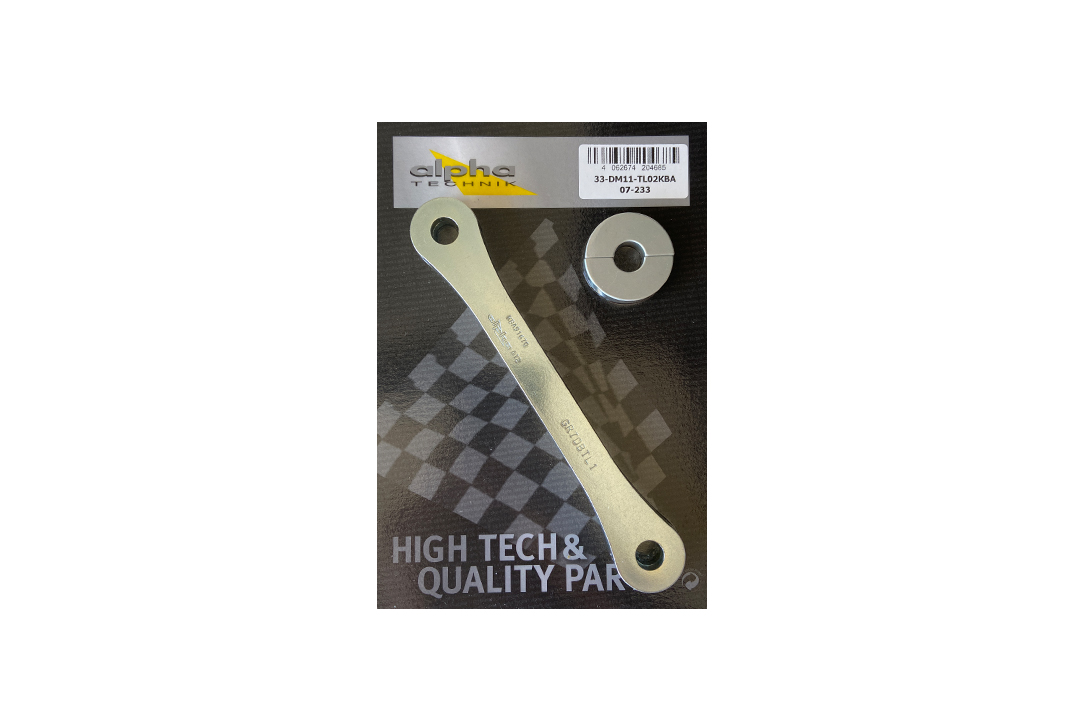 alpha Technik Tieferlegungssatz 40mm für Yamaha Tenere 700 World Raid / Extreme Edition, Typ DM11 / DM15 / DM16, Modelljahr 2022- 
