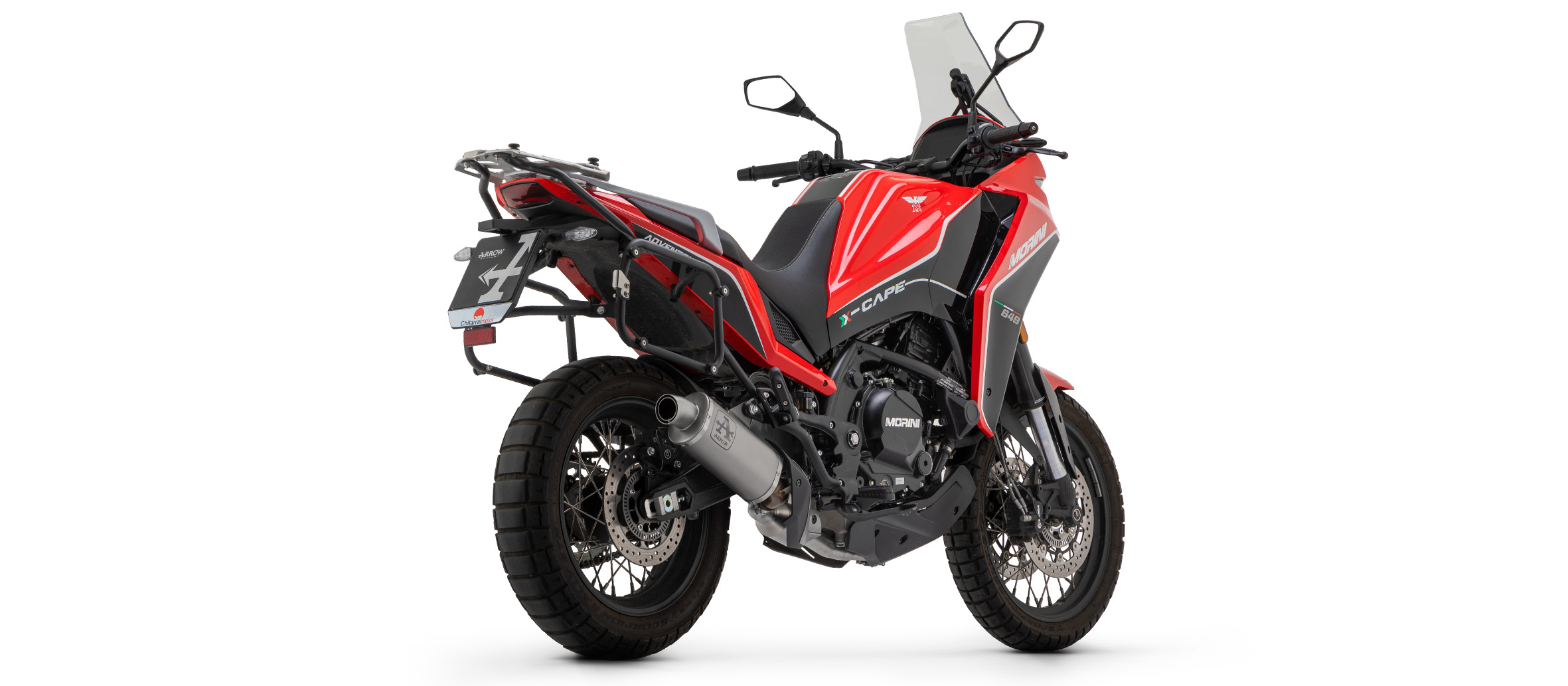 ARROW Auspuff INDY RACE DARK Aluminium für Moto Morini X-Cape 650 2022-2025