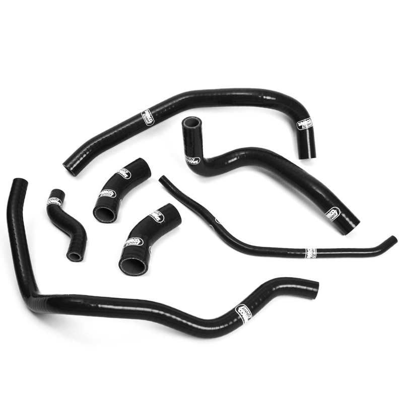 SAMCO SPORT Siliconschlauch Kit schwarz für Yamaha V Max 1200 Modelljahr 1985-2007