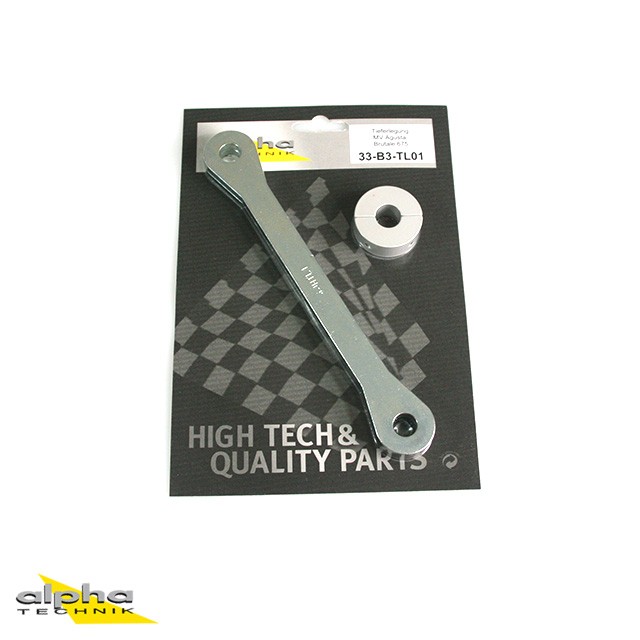 alpha Technik Tieferlegungssatz 25mm für MV Agusta Brutale 675; Typ B3; Modleljahr 2012-