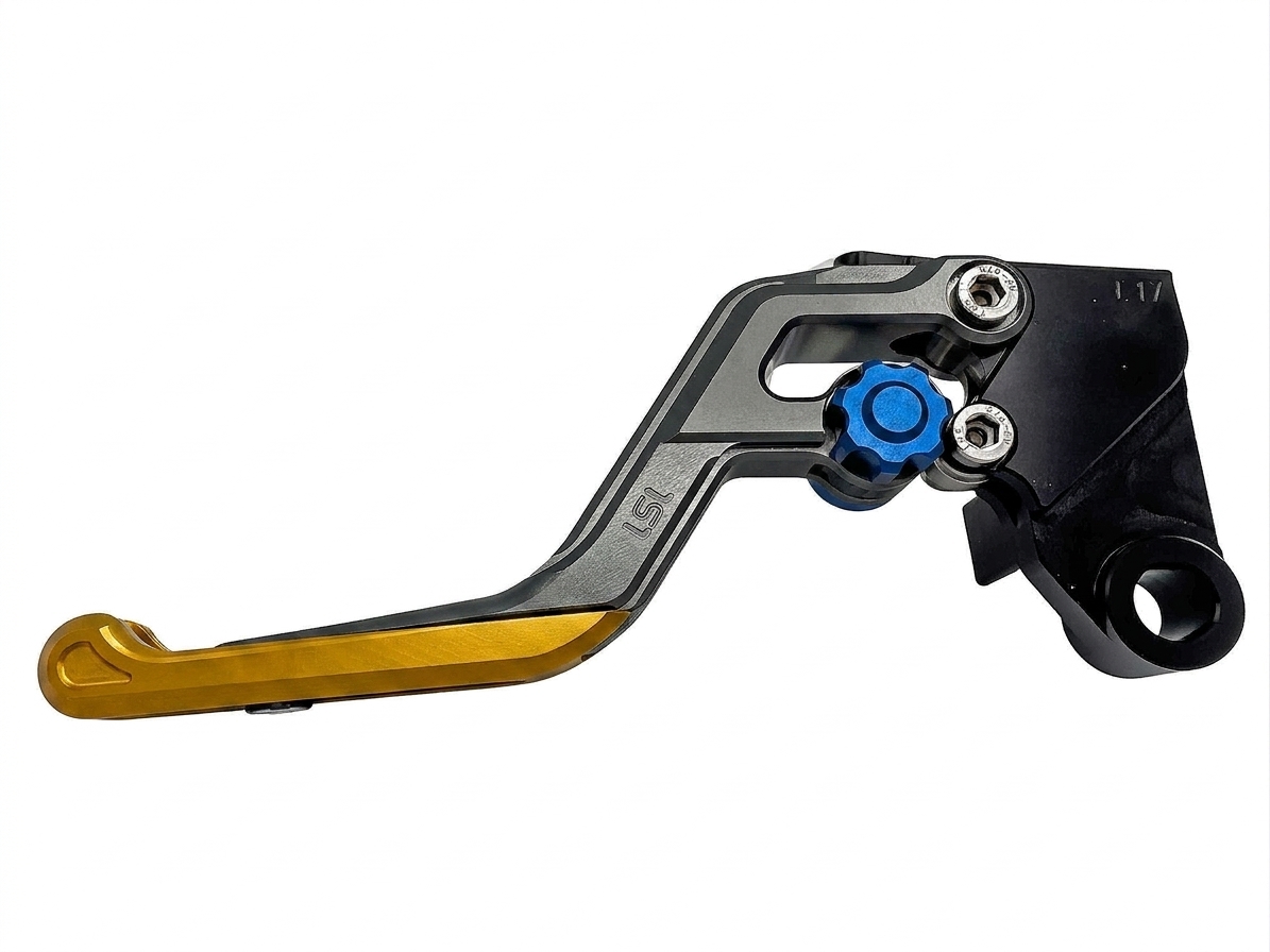 LSL ERGONIA Kupplungshebel L11 Anthracite/Blau/Gold