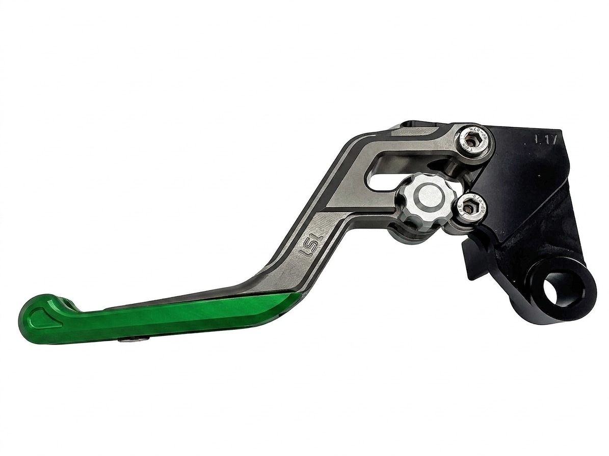 LSL ERGONIA Kupplungshebel L08 Anthrazit/Silber/Grün