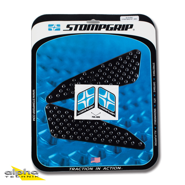 Stompgrip schwarz, Volcano, für BMW, KTM, Moto Guzzi Modelle (siehe Verwendungsliste)