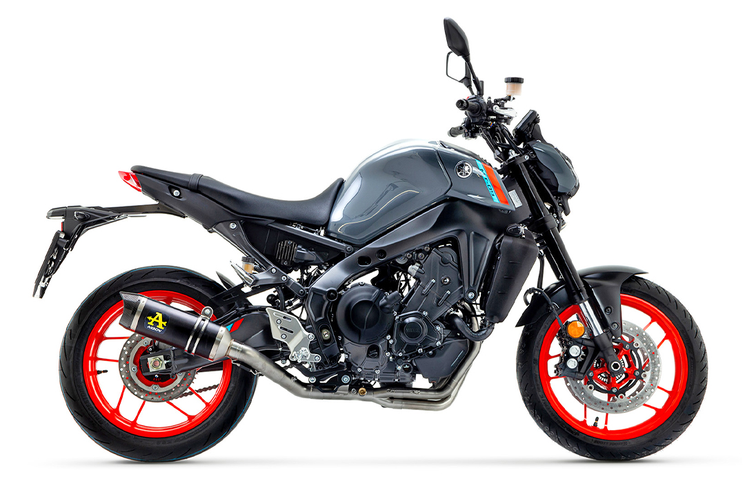 ARROW Auspuff DARK THUNDER Aluminium für Yamaha MT09 Modelljahr 2021-