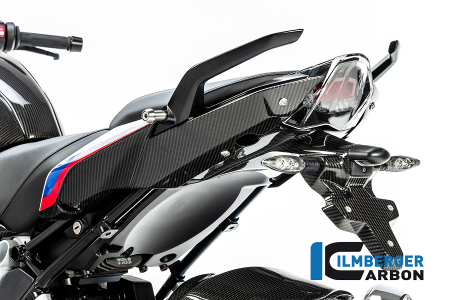 Ilmberger Carbon Seitendeckel am Sitz links, Carbon für BMW R1250R R1250RS 2019-