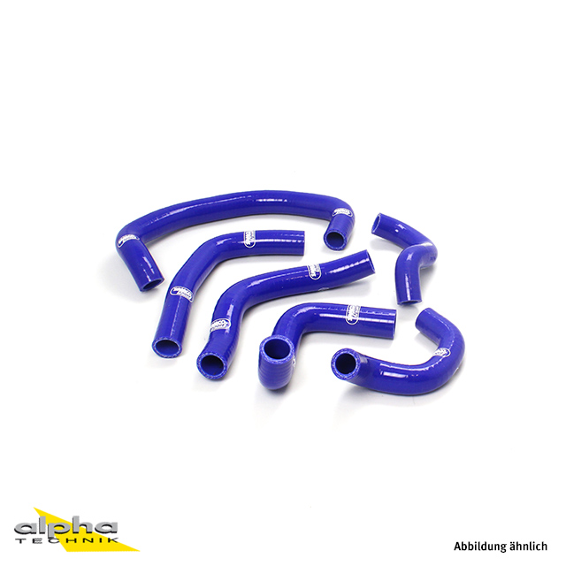 SAMCO SPORT Siliconschlauch Kit blau für Suzuki GSXR400 Modelljahr 1990-1995