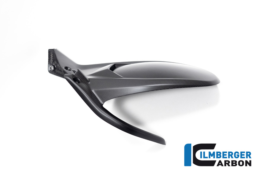 Ilmberger Carbon Kotflügel hinten mit Bremsleitungsabdeckung, matt, Ducati Multistrada V4 Pike's Peak 2022-