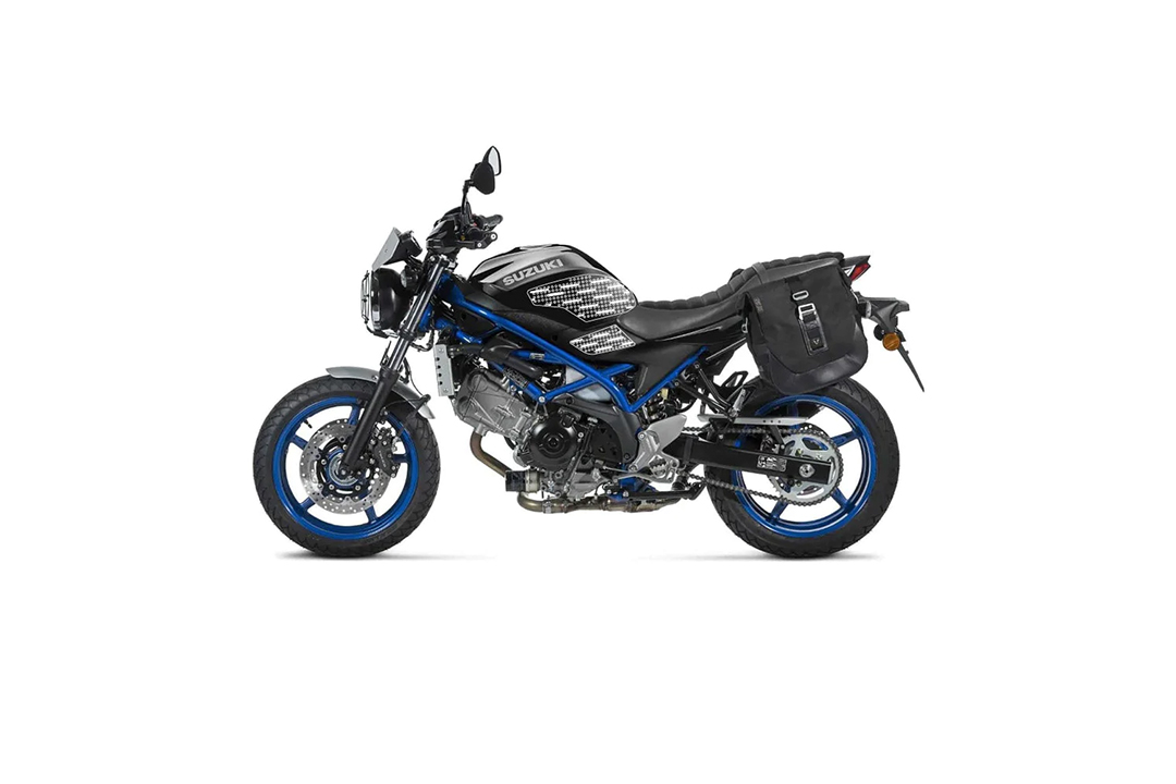 Stompgrip schwarz, Volcano, für Suzuki SV650, 2016-2025, SV650 S, 2016-2020, SV650 X, 2019-2020