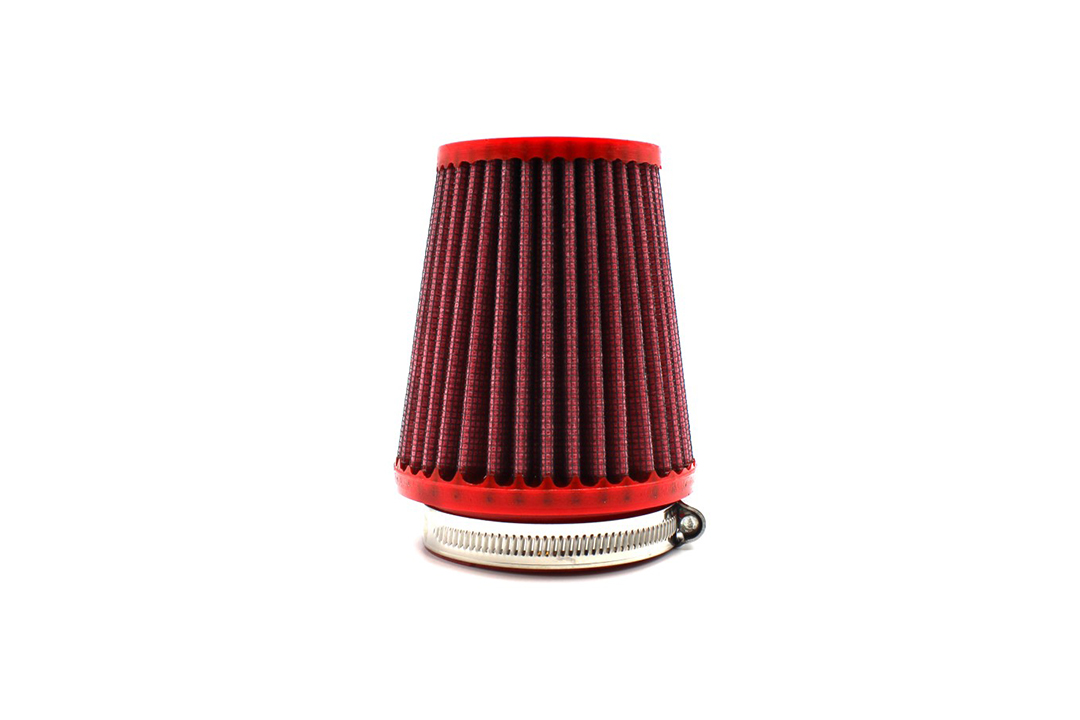 BMC Sportluftfilter Konisch, 60 mm Durchmesser, 100 mm Länge, Kunstoffkappe
