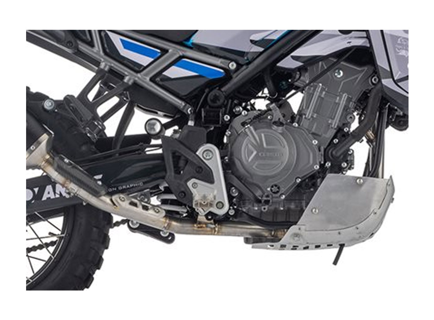ARROW Racing-Krümmer aus Edelstahl für CF Moto 450MT Modelljahr 2021-