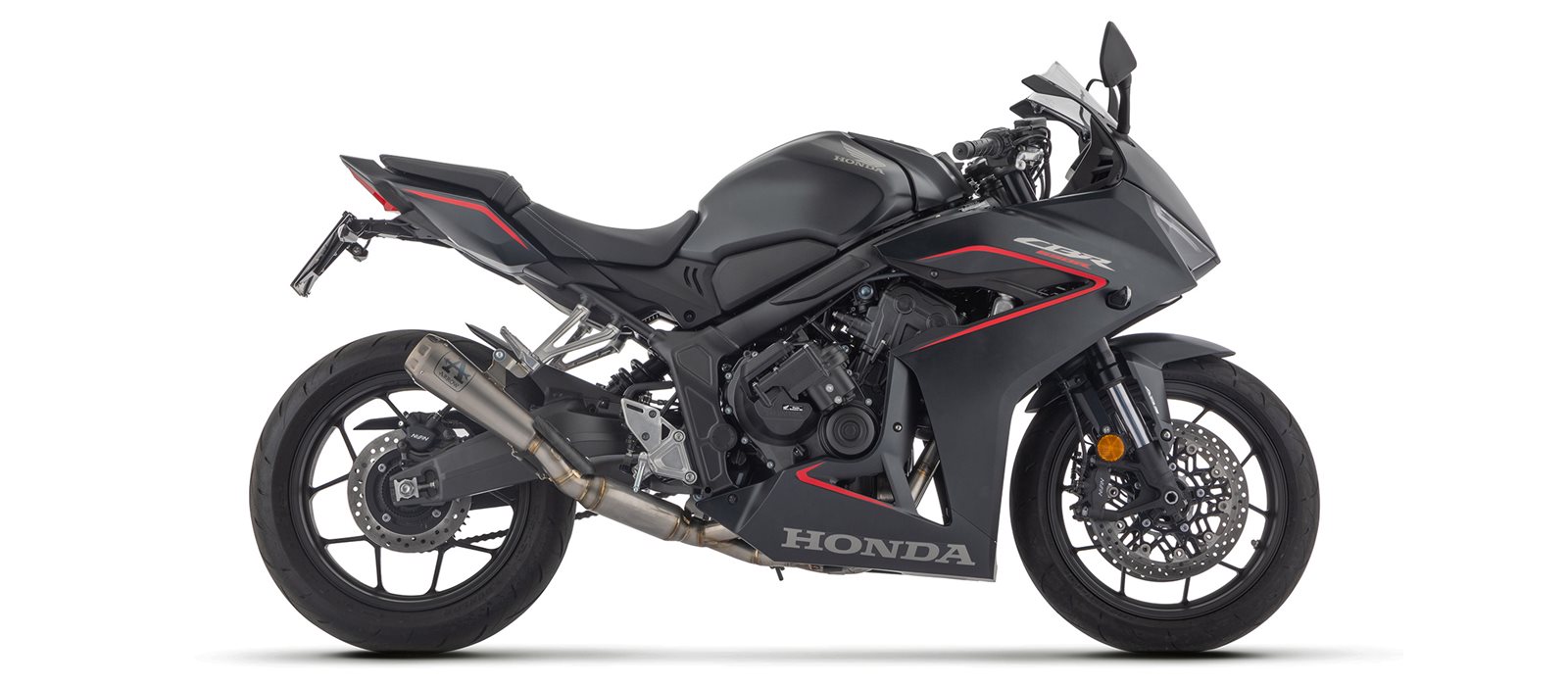ARROW Auspuff PRO RACE Racingkomplettanlage für Honda CBR650R, CB650R 2024-, Titan