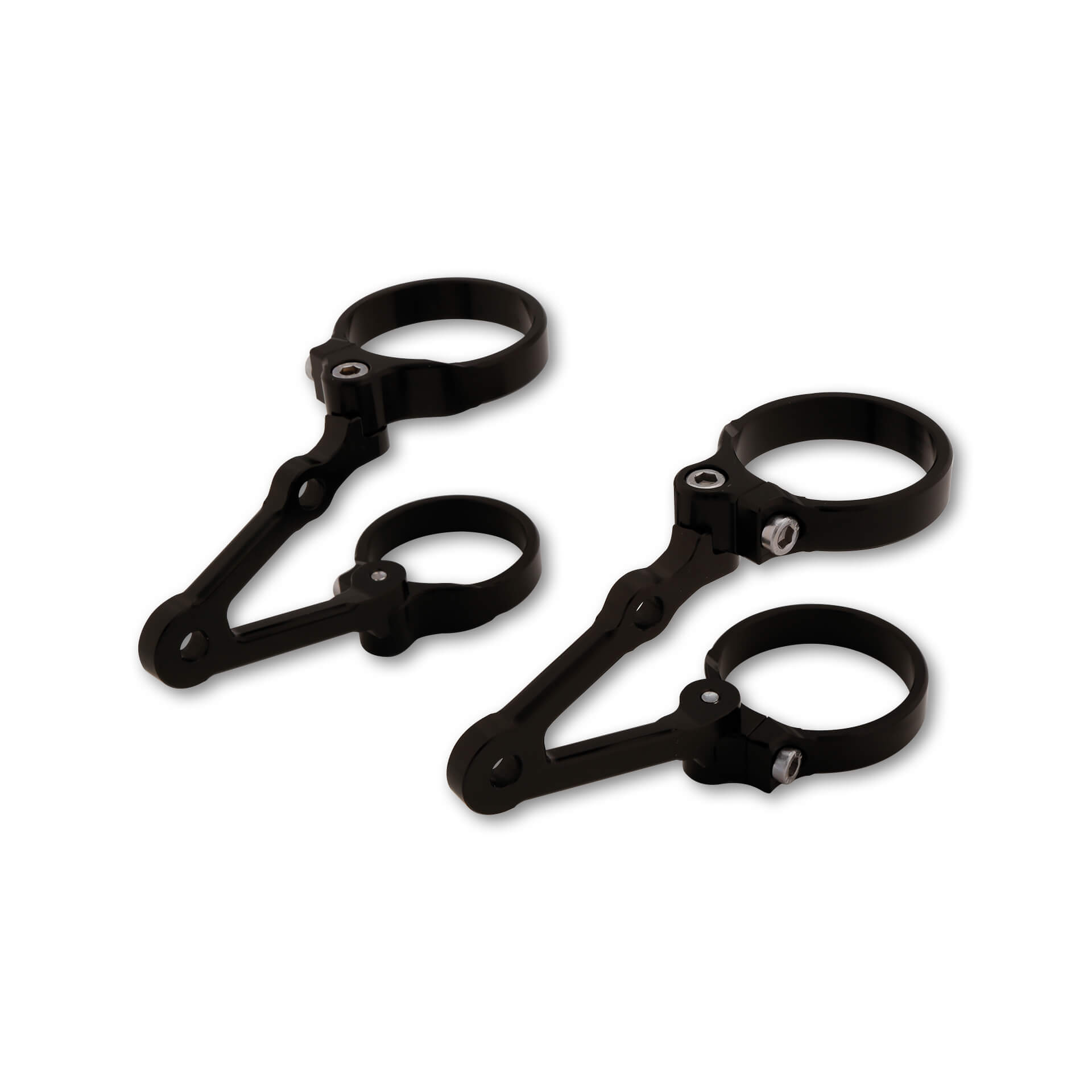 LSL Lampenhalter, drehbar, kurz, Ø 50/54 mm mit 67mm Streben mit Blinkeraufnahme