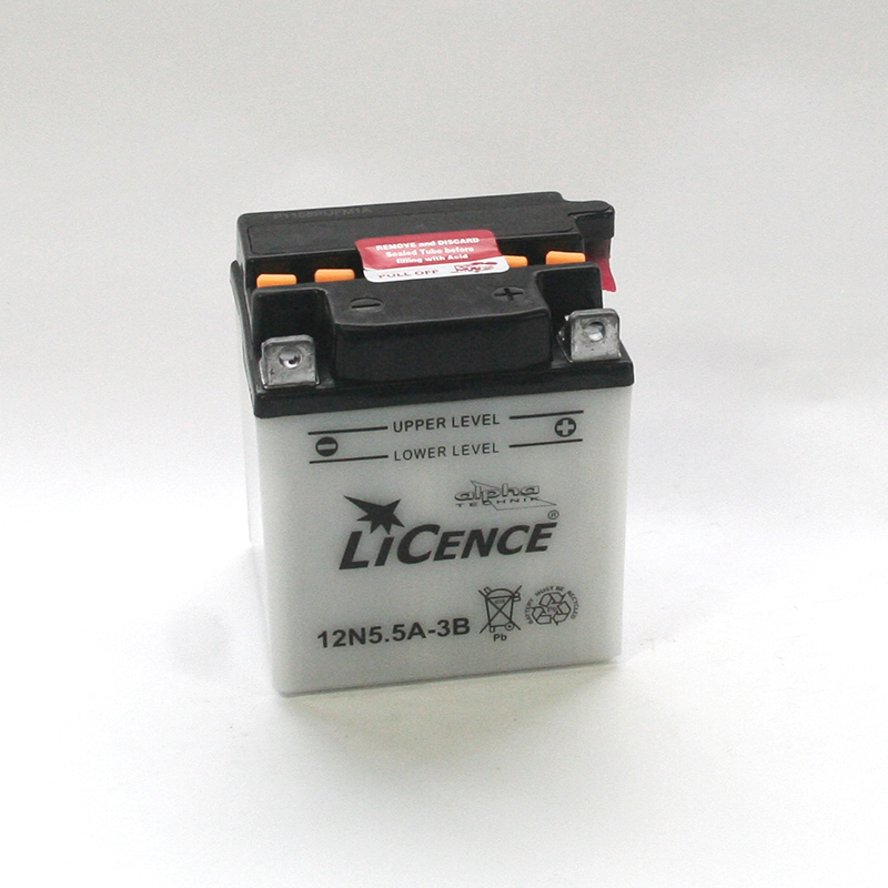 LICENCE Batterie 12N5,5A-3B