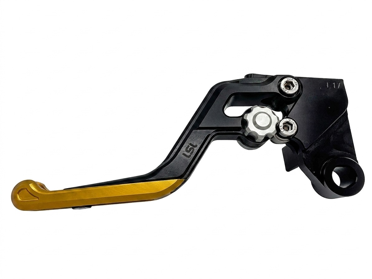 LSL ERGONIA Kupplungshebel L24 Schwarz/Silber/Gold