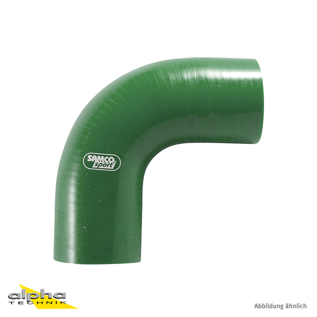 Samco Siliconschlauch 90° Standard Bogen 45 mm B.R.green