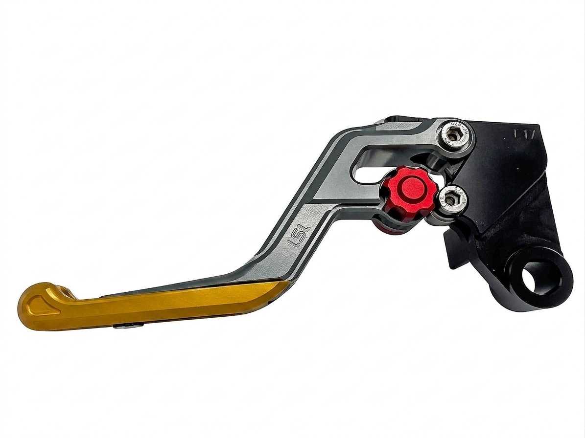 LSL ERGONIA Kupplungshebel L17 Anthrazit/Rot/Gold