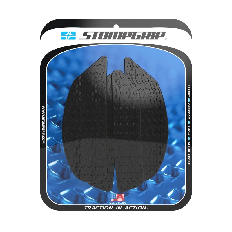 Stompgrip Tank Pad schwarz, Icon, Streetbike Tank Kit für Yamaha MT10, 2022-2025