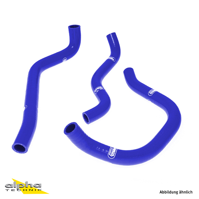 SAMCO SPORT Siliconschlauch Kit blau für Yamaha TZ250 Modelljahr 1992-1999