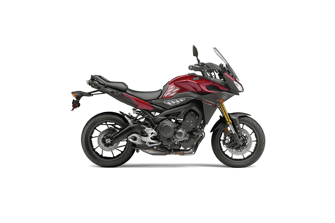 Stompgrip hybrid, Volcano, für Yamaha, MT09 Tracer, 2015-