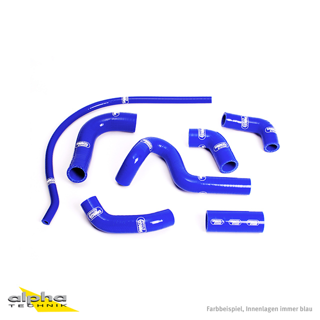 SAMCO SPORT Siliconschlauch Kit blau für Ducati 749R 999R S Modelljahr 2004-2007