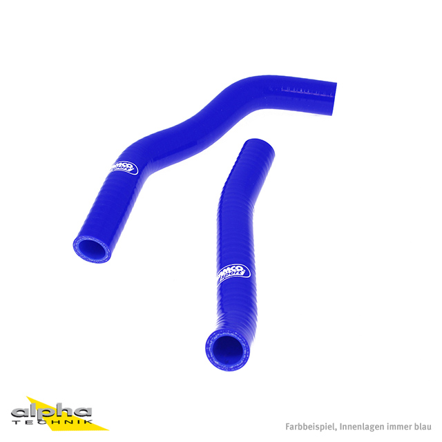 SAMCO SPORT Siliconschlauch Kit blau für Yamaha YZ85 Modelljahr 1997-2018