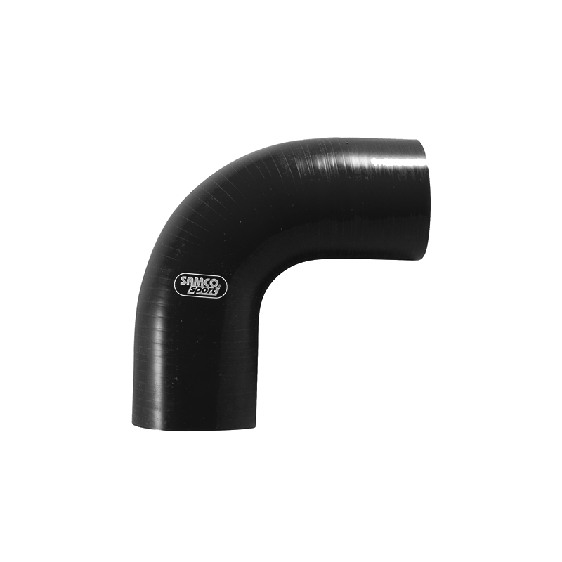 Samco Siliconschlauch 90 Grad Standard Bogen schwarz