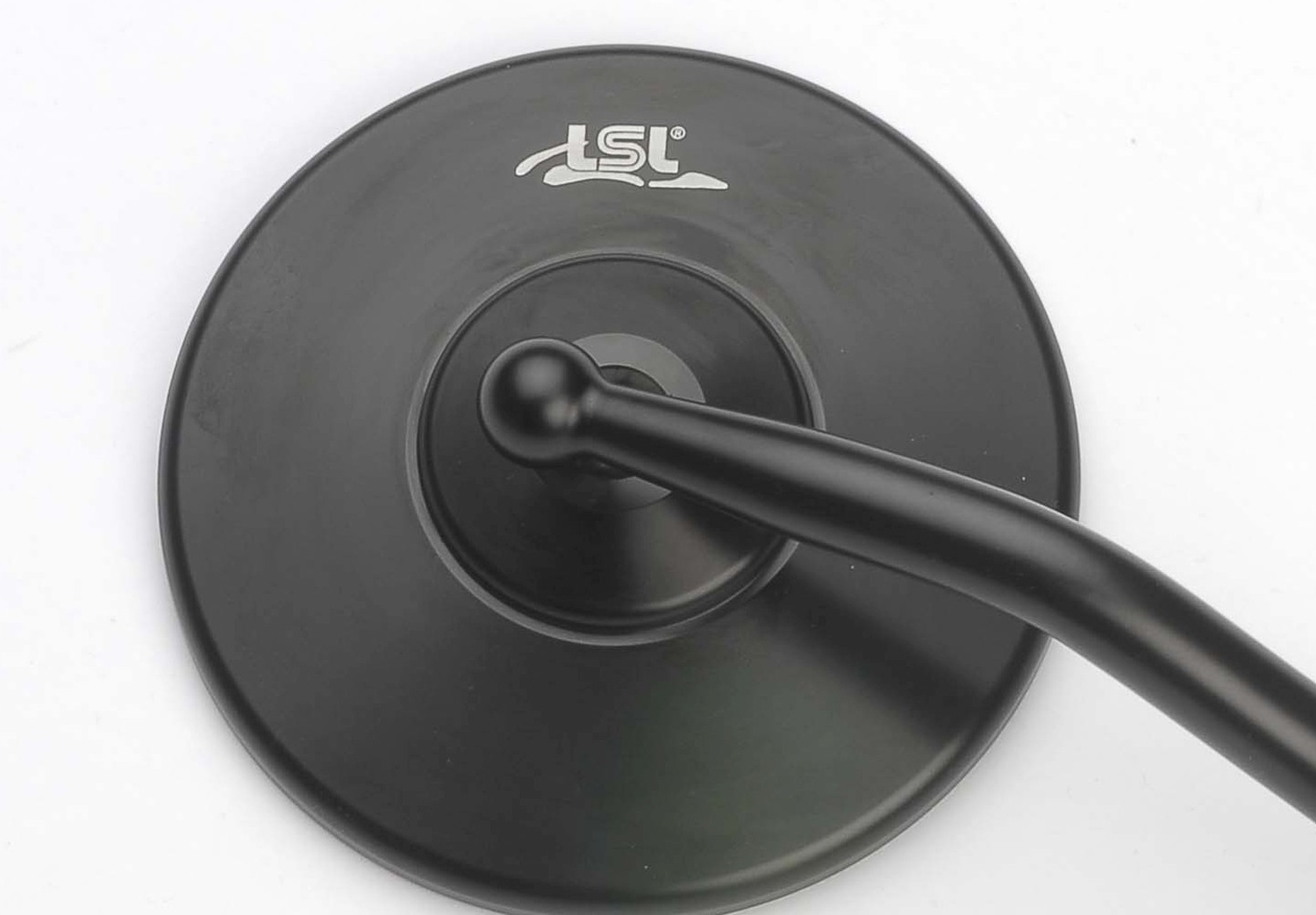LSL CLUBMAN Spiegel mit Logo, schwarz, rechts,