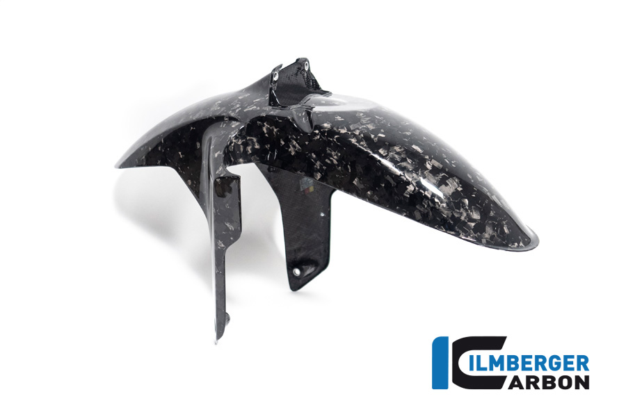 Ilmberger Carbon Kotflügel vorne, Black Diamond Carbon, glänzend, BMW R1300GS 2023-