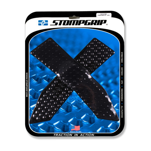 Stompgrip schwarz, Volcano, für BMW, K1600 (B,GT,GTL), 2018-2026, K1600 Grand America, 2019-2026 und Honda, VFR1200X, 2010-2017 