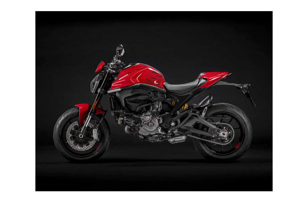Stompgrip Tank Pad klar, Icon, Streetbike Tank Kit für Monster 937 (plus, SP), 2021-2025, Monster 1200 (S), 2021-2024
