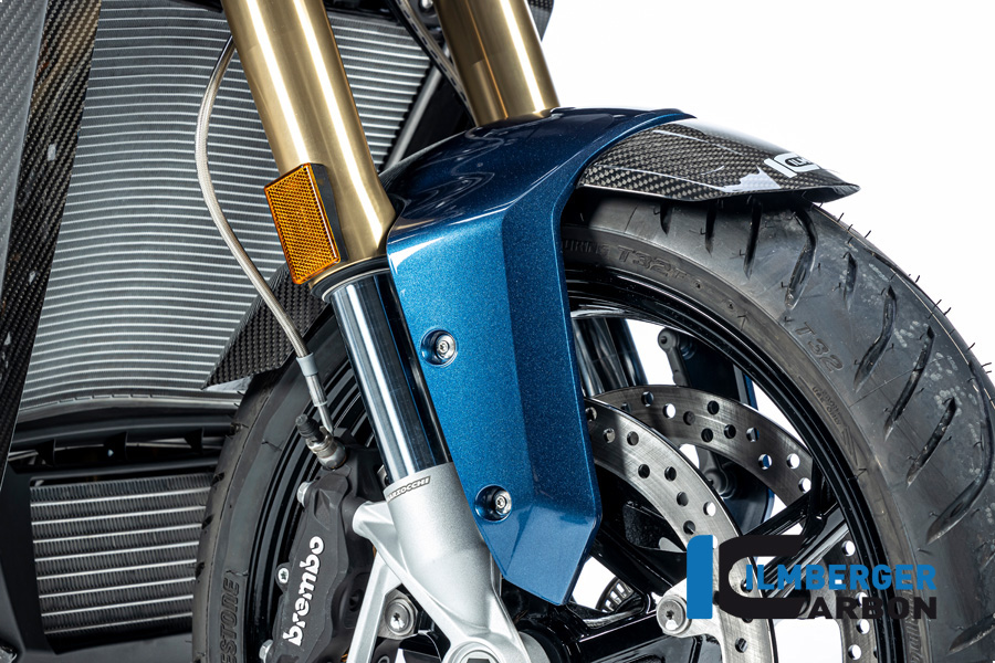 Ilmberger Carbon Kotflügel vorne für lackierten original Kotflügel, glänzend, BMW S1000XR 2020- M1000XR 2024-