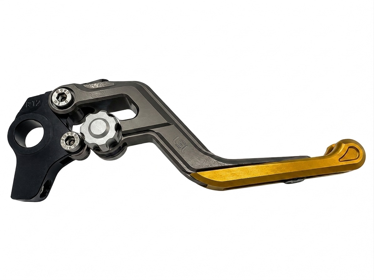 LSL ERGONIA Bremshebel R14 Anthrazit/Silber/Gold