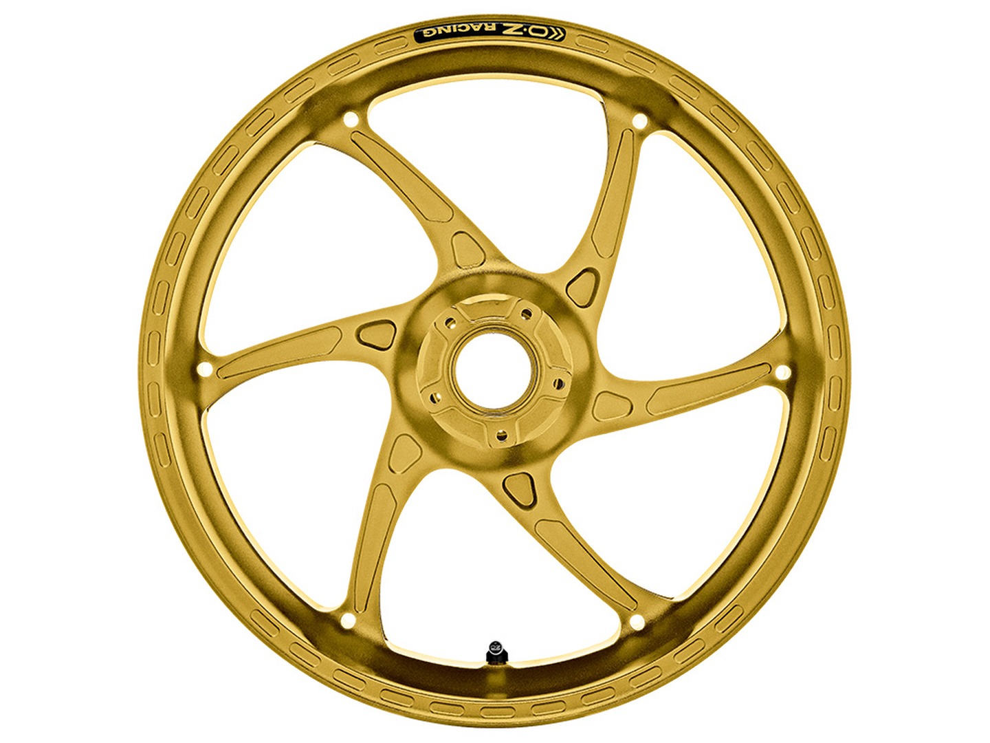 OZ Gass RS-A Aluminium hinten in goldfarben matt für Aprilia RS 660, 2021-2022