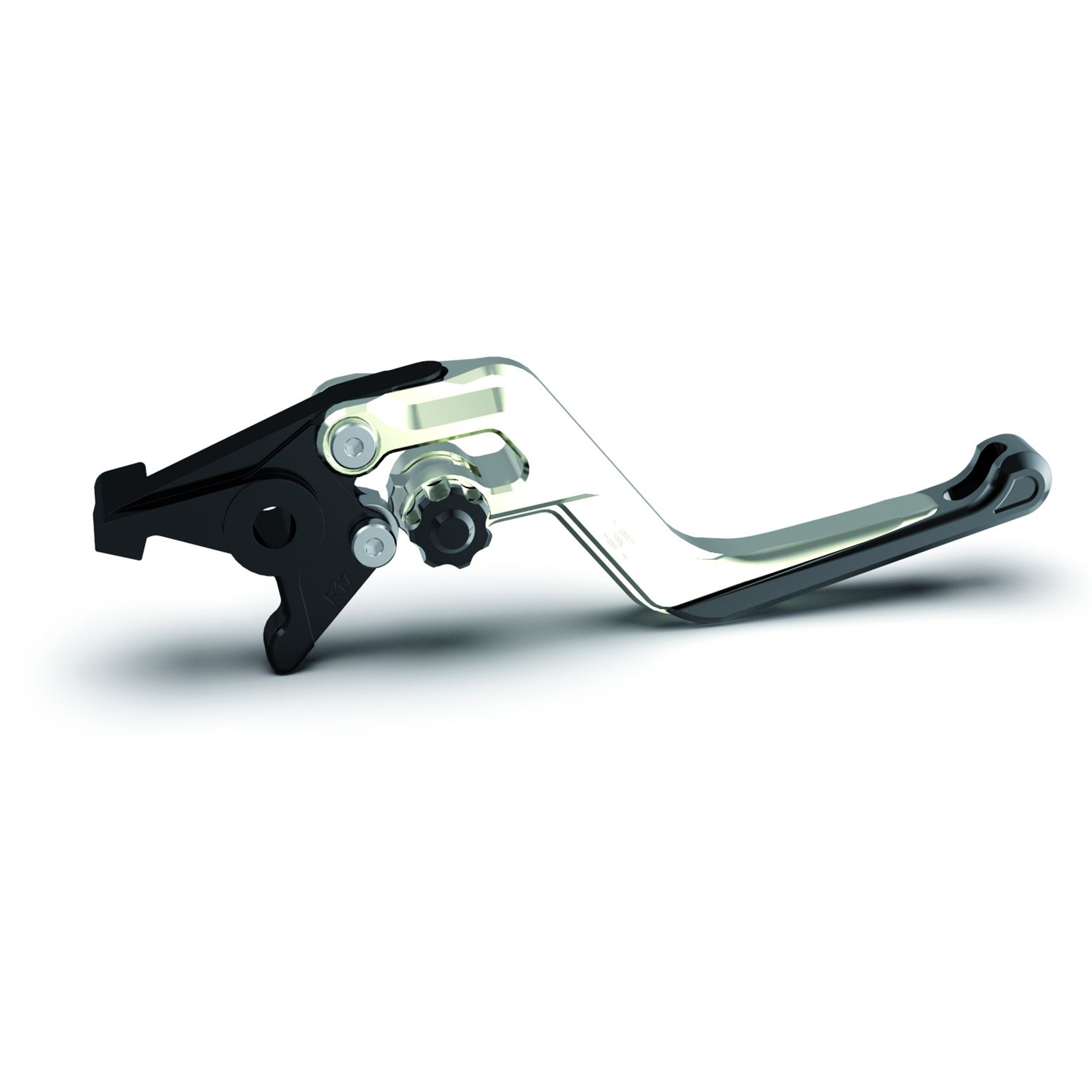 LSL ERGONIA Kupplungshebel L25R Silber/Schwarz/Schwarz