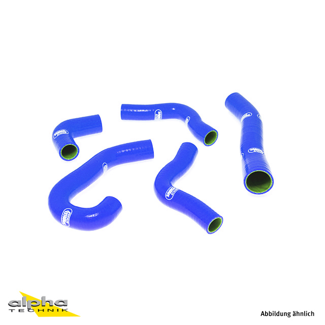 SAMCO SPORT Siliconschlauch Kit blau für KTM 1190 RC8 Modelljahr 2008-2011