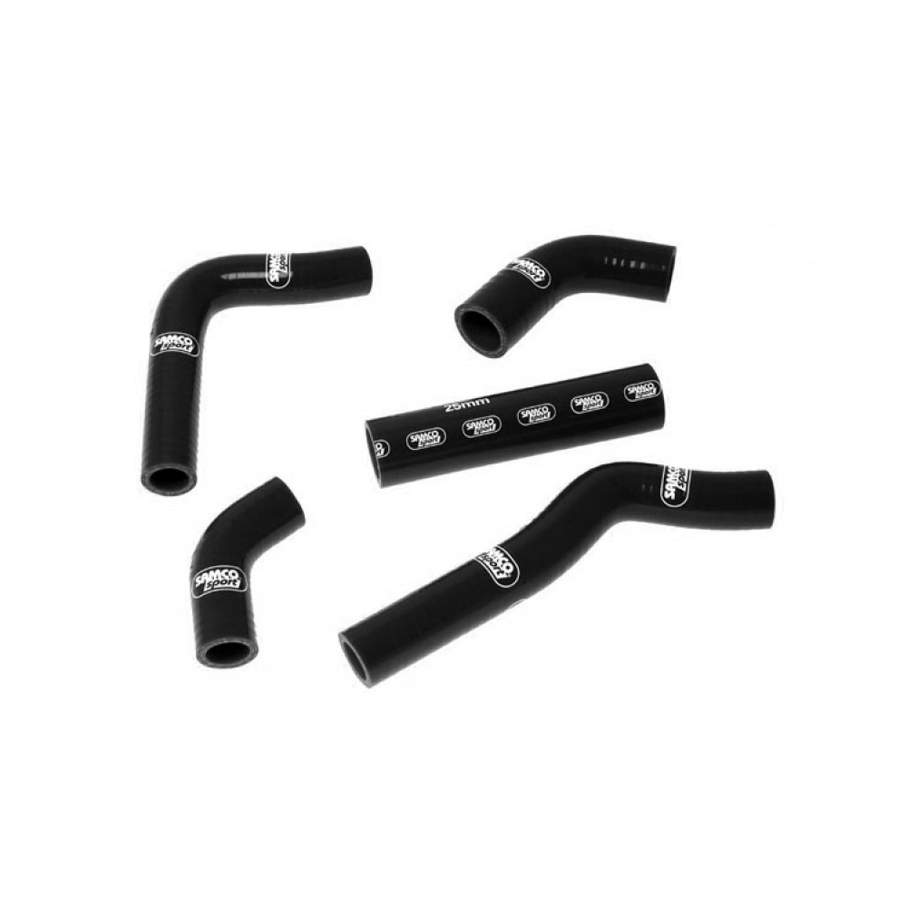 SAMCO SPORT Siliconschlauch Kit schwarz für Yamaha RD500LC Modelljahr 1984-1987