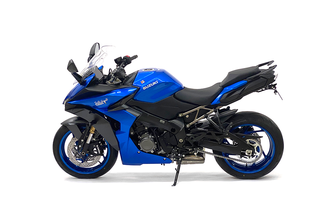 alpha Technik Kennzeichenhalter für Suzuki GSX-S1000GT und GSX-S1000GX, Typ WEK0 / WEK3, Modelljahr 2021-