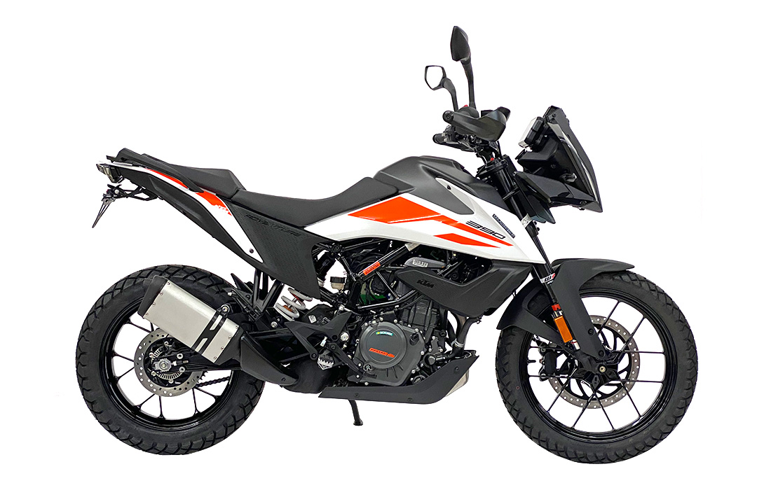 alpha Technik Kennzeichenhalter für KTM 390 Adventure ab Modelljahr 2020, Typ: KTM Is Adventure