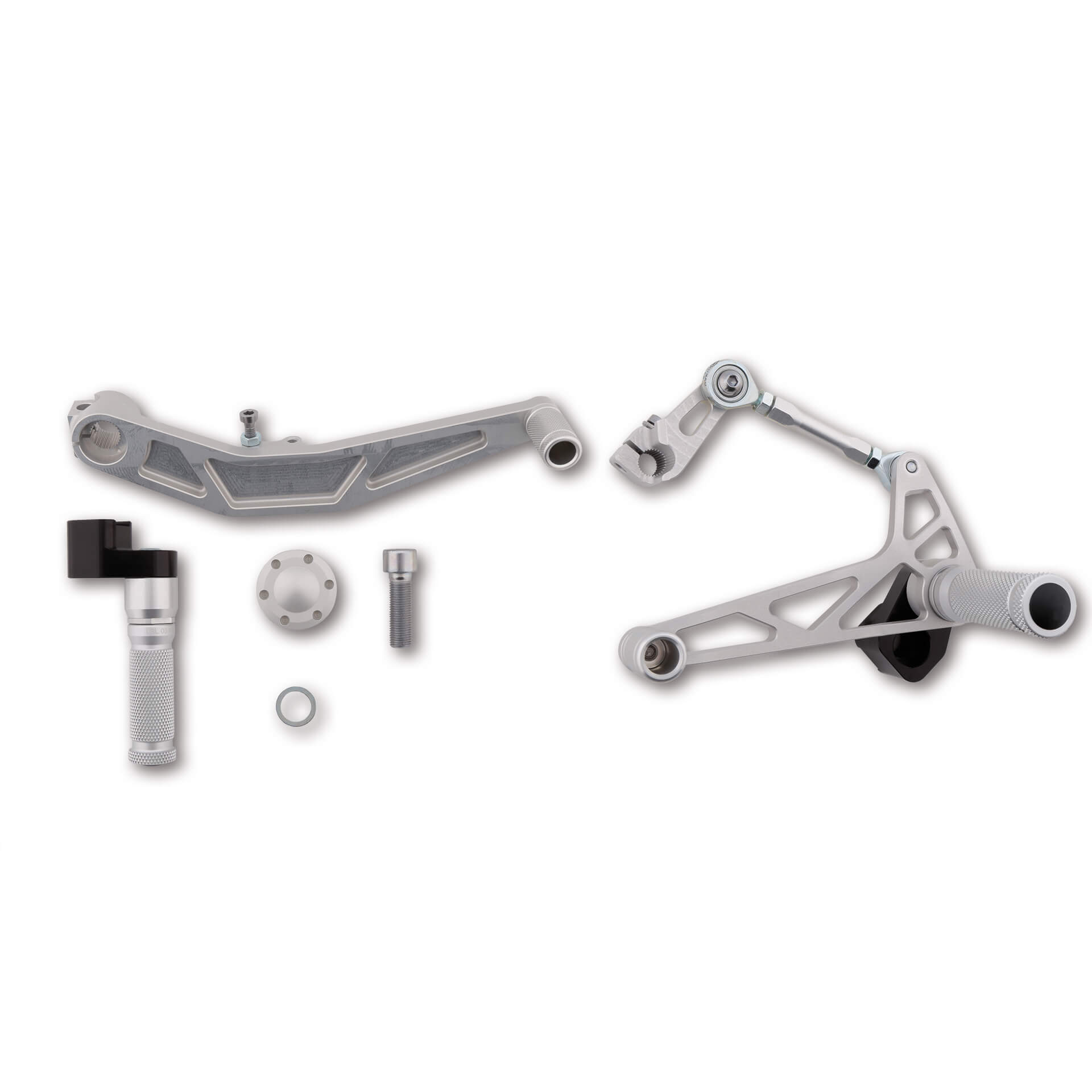 LSL Rastenanlage Midi für Kawasaki W650, 1999-2006, silber